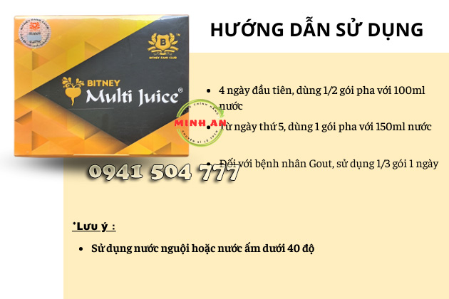 hướng dẫn sử dụng multi juice