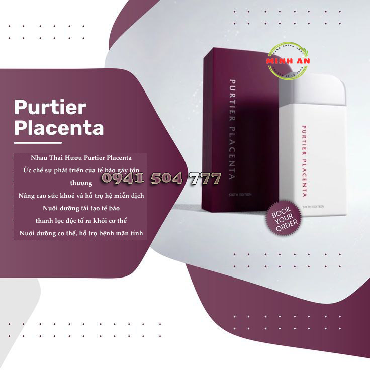 tác dụng của purtier placenta